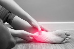 foot injury claims