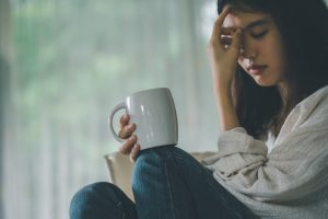 PERSON DEALING WITH BEREAVEMENT