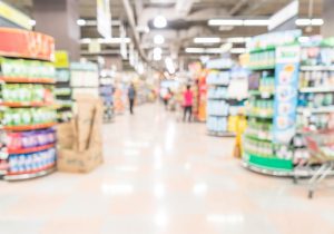 Background image of a supermarket 